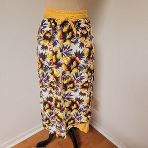Kaffe Faux Wrap Skirt